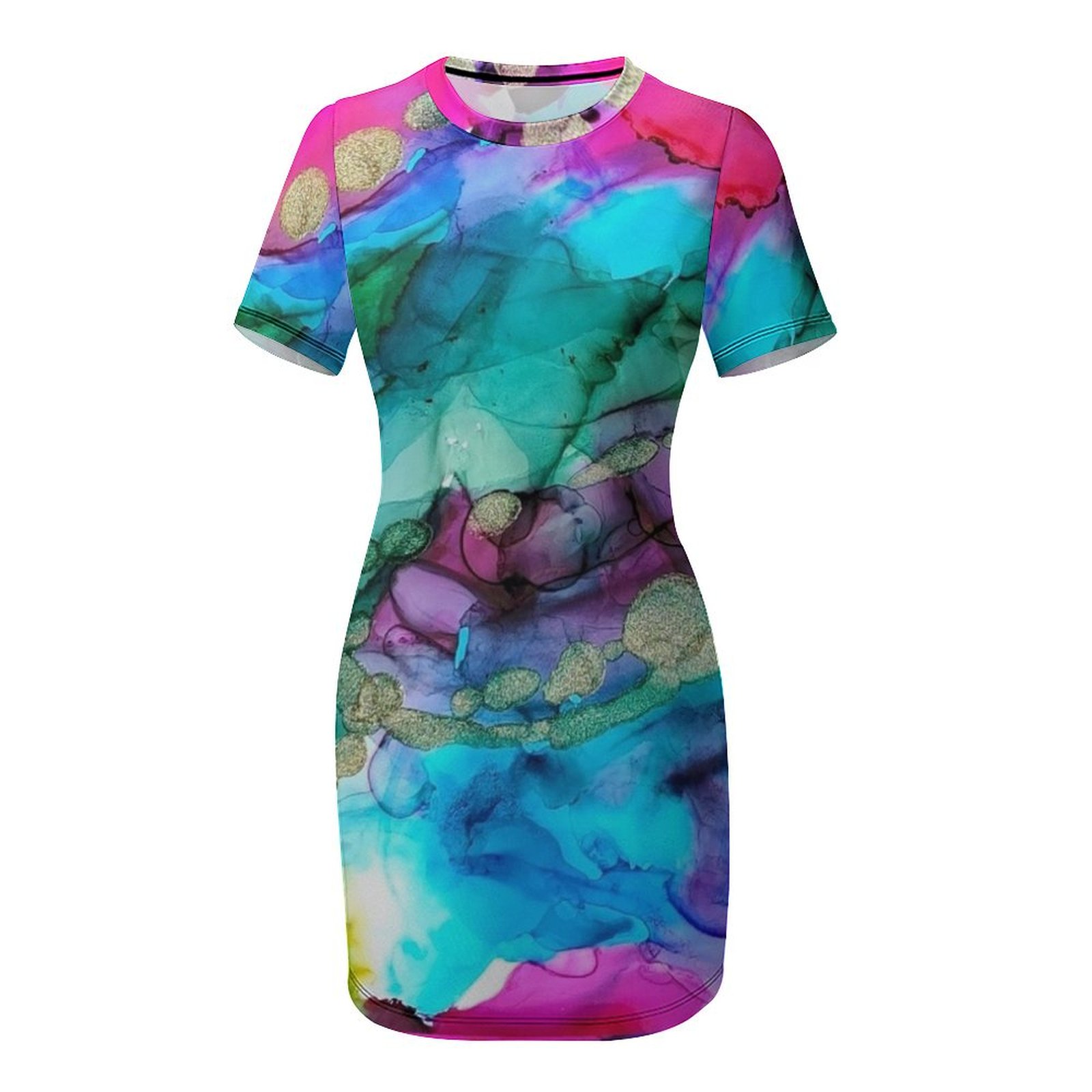 Alcohol Ink Abstract India Dre - Summer Clothing India avis et prix