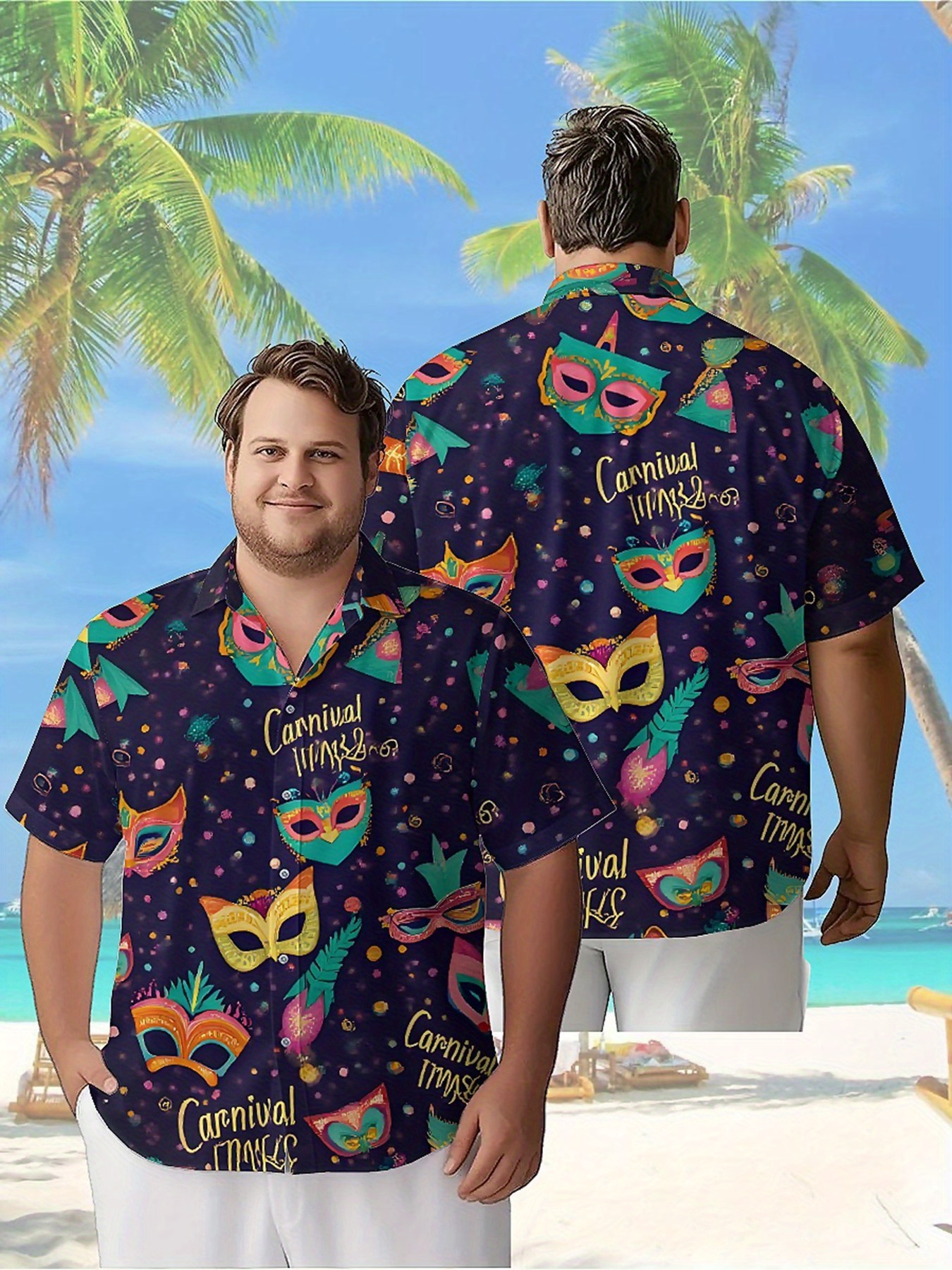 Men's Plus Size Hawaiian Shirt - Summer Clothing Patterns avis et prix