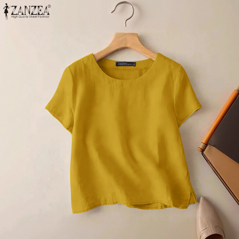 ZANZEA Summer Casual Cotton Bl - Summer Days Clothing avis et prix