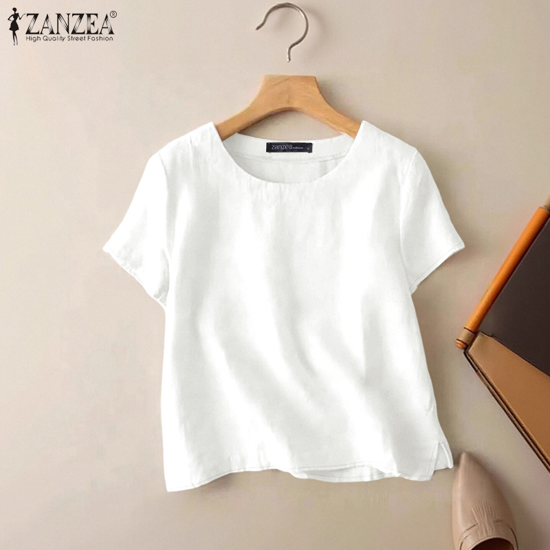 ZANZEA Summer Casual Cotton Bl - Summer Days Clothing avis et prix