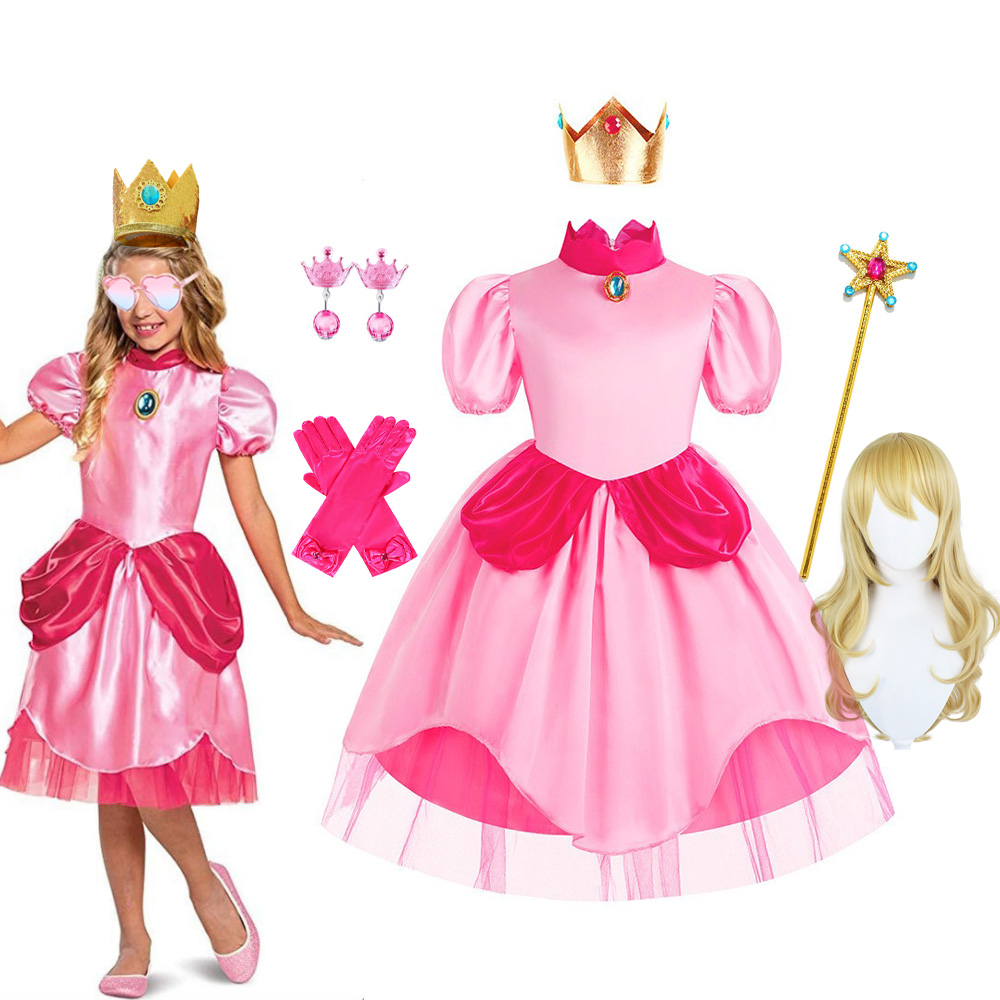 Peach Costume Kids Birthday Pr - Summer Clothing For Kids Girls avis et prix