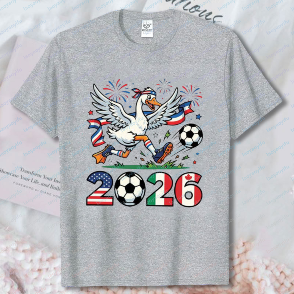 Funny 2026 Soccer Goose Shirt  - Summer Clothing Canada avis et prix