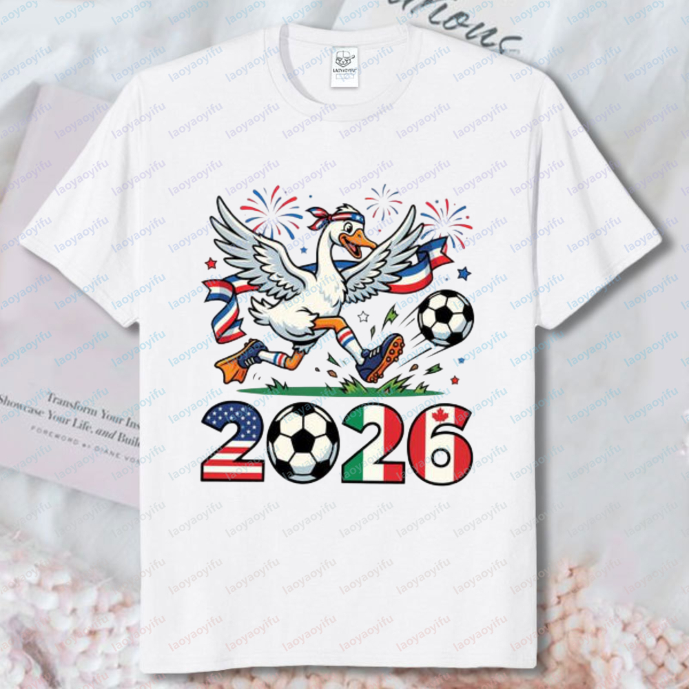 Funny 2026 Soccer Goose Shirt  - Summer Clothing Canada avis et prix