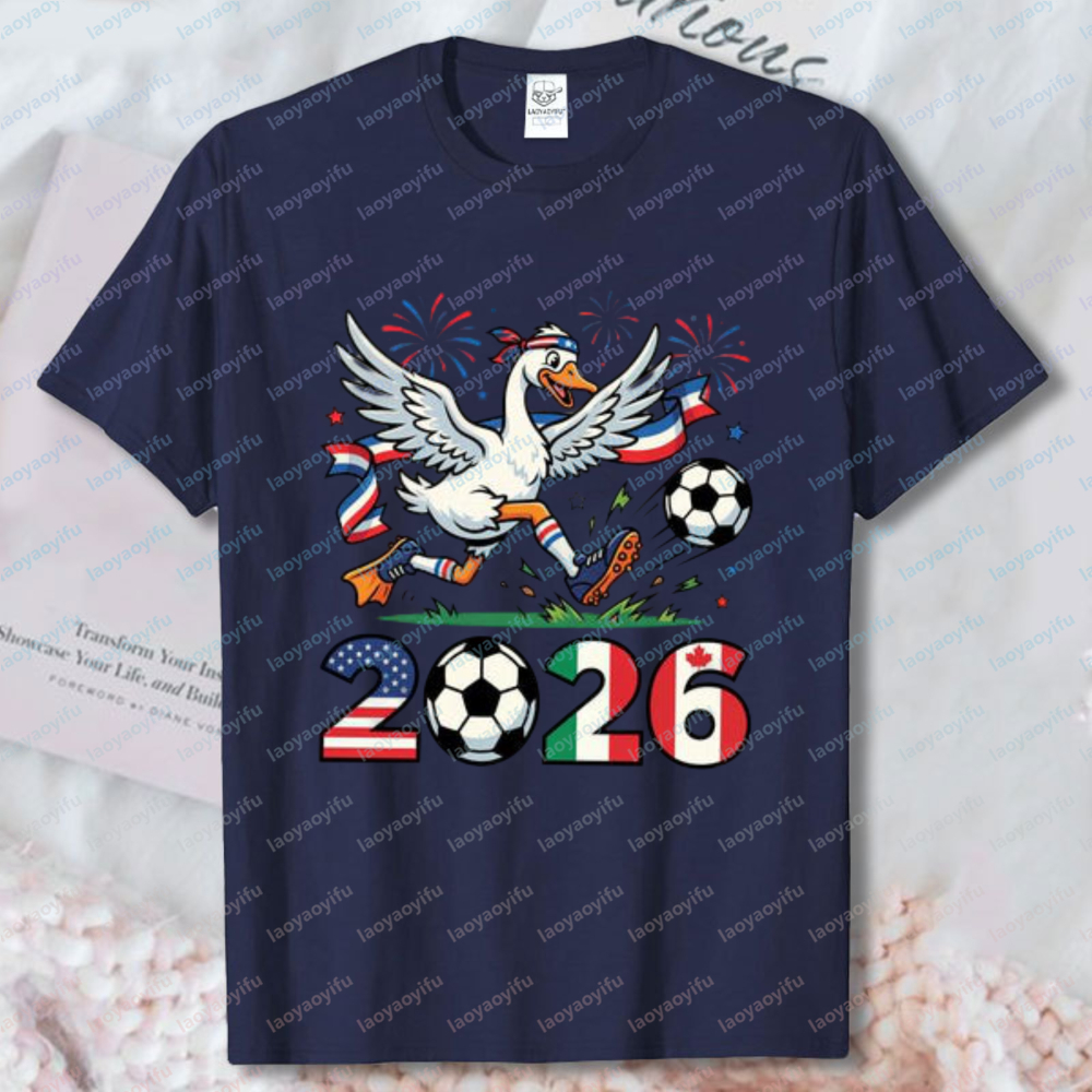 Funny 2026 Soccer Goose Shirt  - Summer Clothing Canada avis et prix