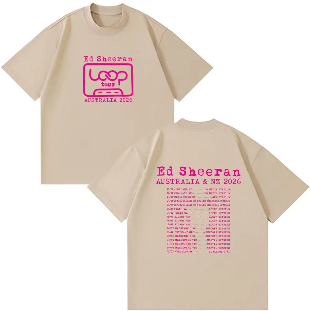 Ed Sheeran Loop Tour Australia - Summer Clothing Australia avis et prix