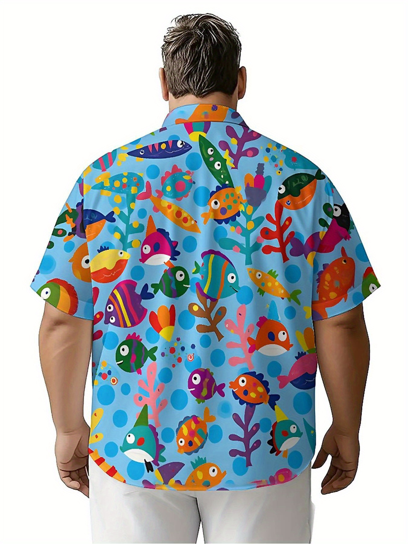 Men's Plus Size Hawaiian Shirt - Summer Clothing Patterns avis et prix