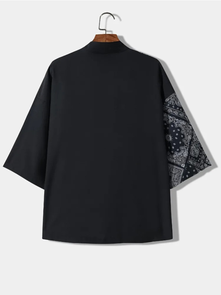 Men's Casual Kimono Style Japa - Summer Vacation Clothing Men avis et prix