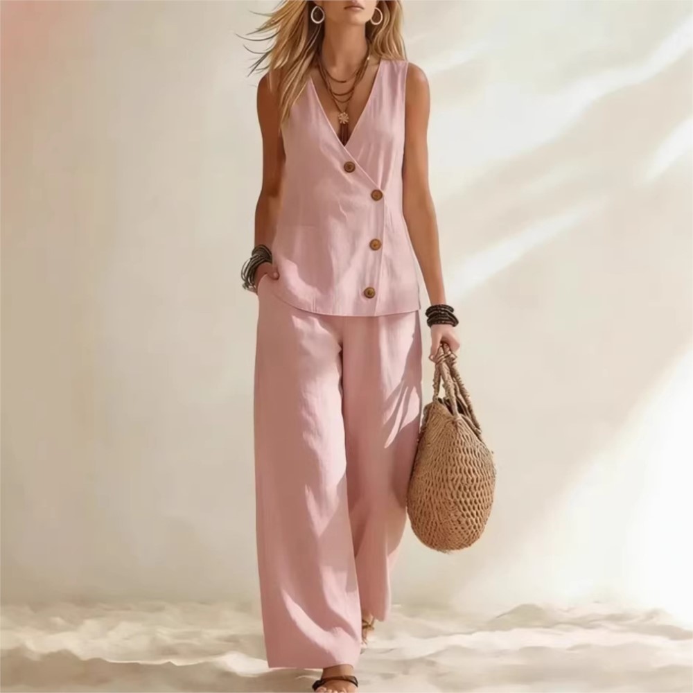 Fashion Deep V-neck Sleeveless - Zara Summer Clothing For Women avis et prix