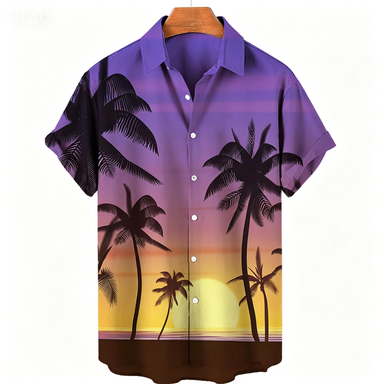 Men's Hawaiian Shirts Summer B - Summer Vacation Clothing Men avis et prix