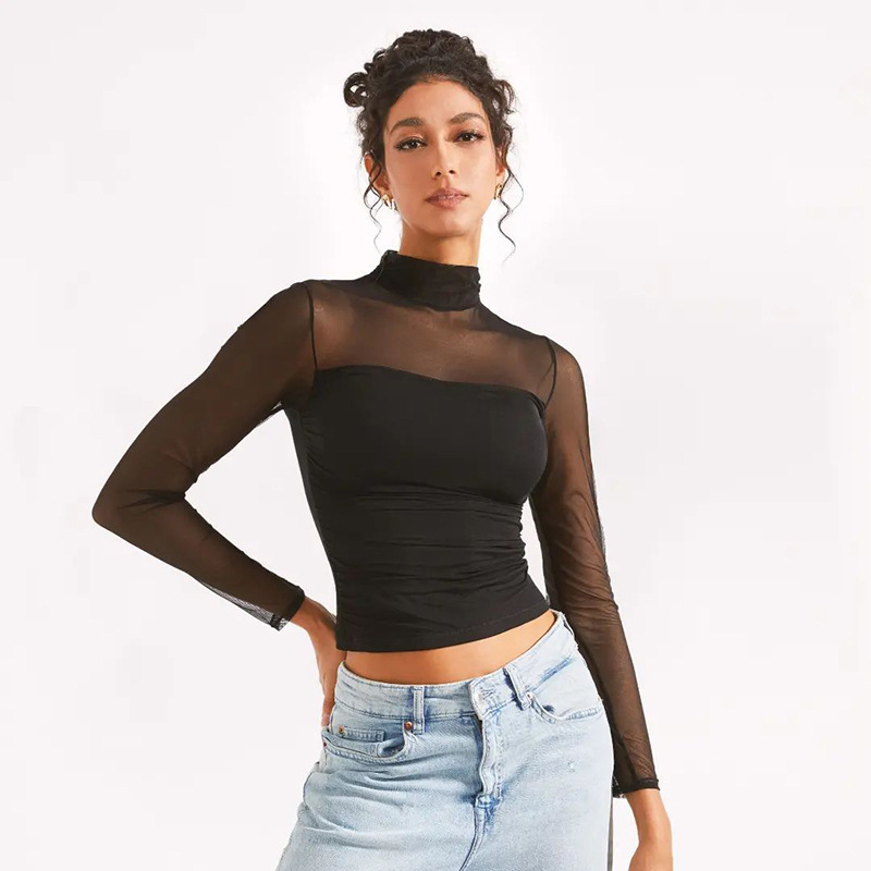 Sexy Brown Tops Chic Women's L - Summer Days Clothing avis et prix