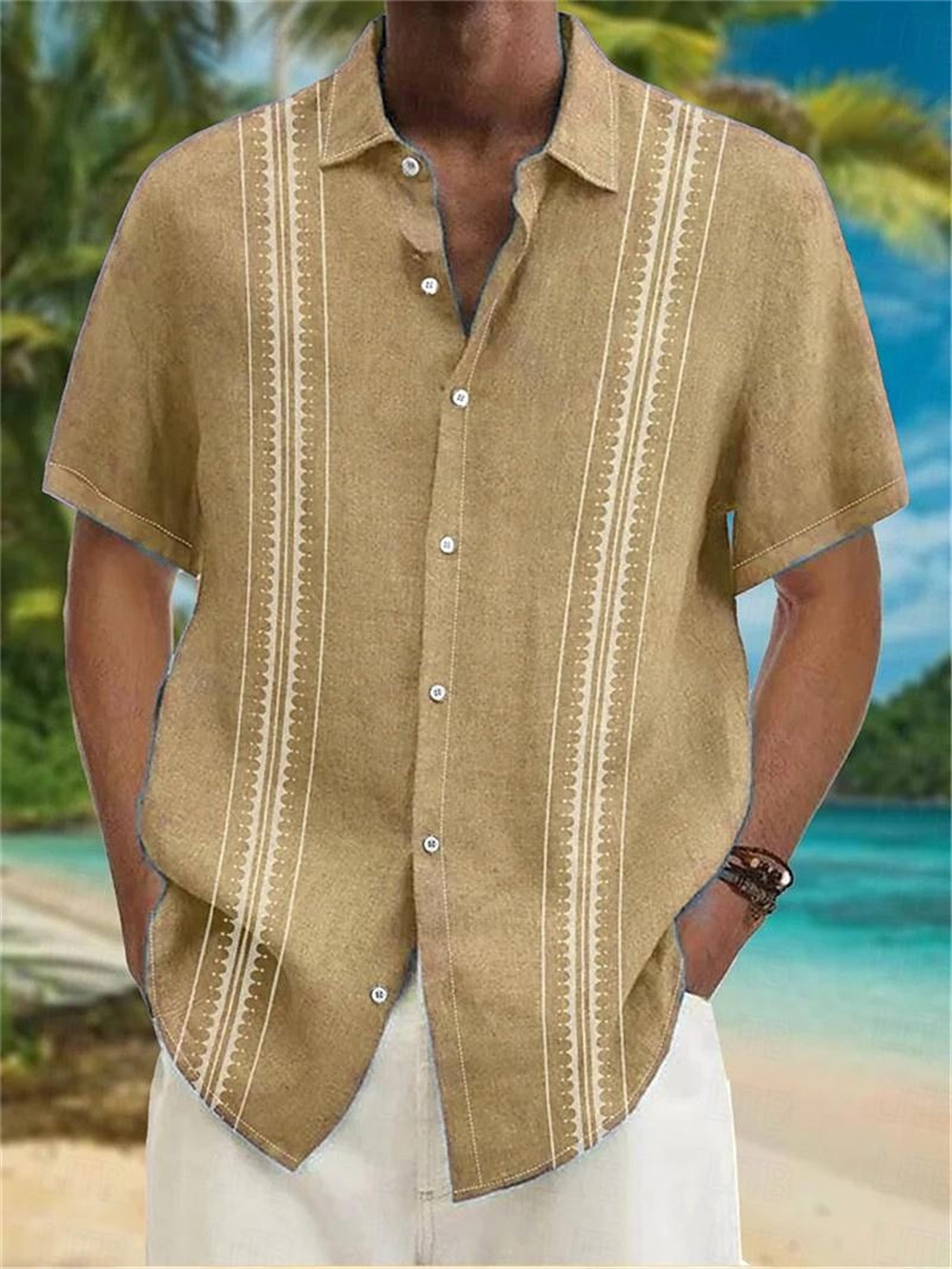 Men's shirt, new summer 3D pri - Summer Vacation Clothing Men avis et prix