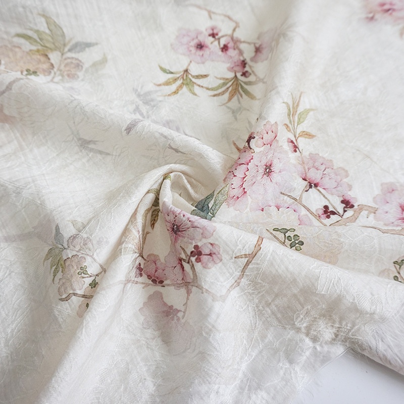 eng Textiles  Lyocell Embroide - Summer Clothing Material avis et prix