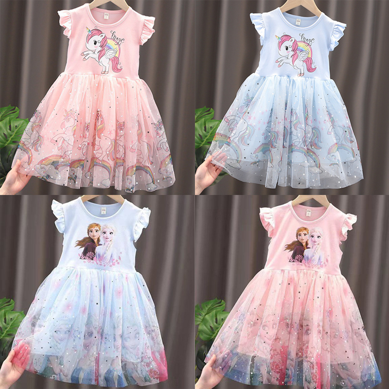 2024 New Unicorn Summer Prince - Summer Clothing For Kids Girls avis et prix