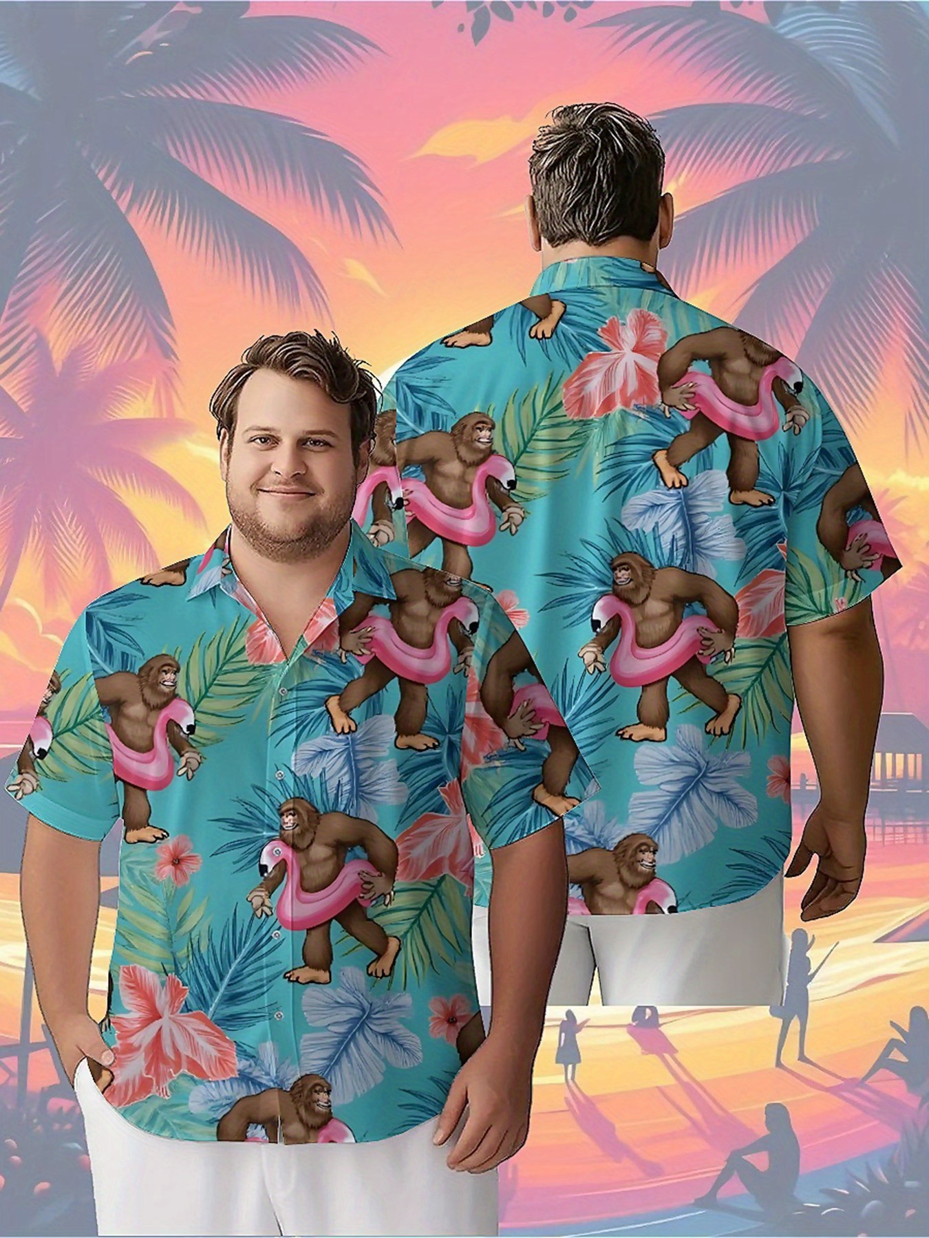 Men's Plus Size Hawaiian Shirt - Summer Clothing Patterns avis et prix