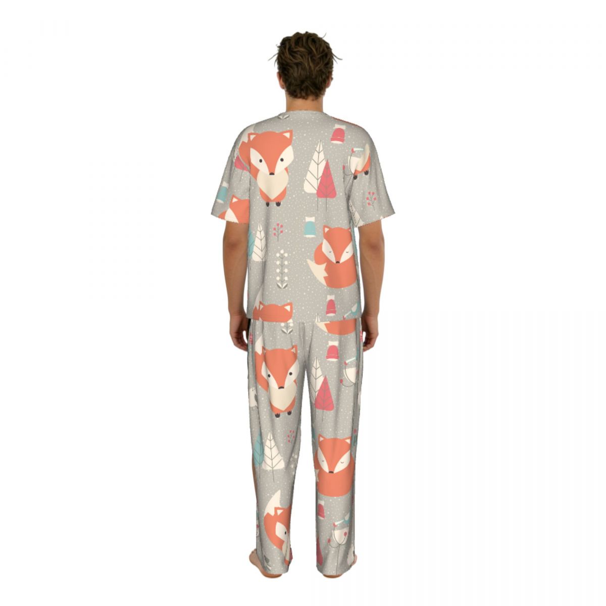 Men Pajamas Suit Short Sleeved - Summer Clothing Patterns avis et prix