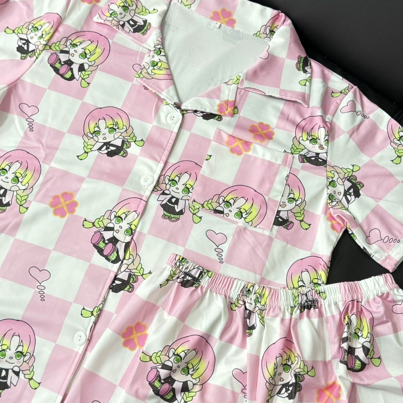 Demon Slayer Sleepwear Cardiga - Summer Clothing Material avis et prix