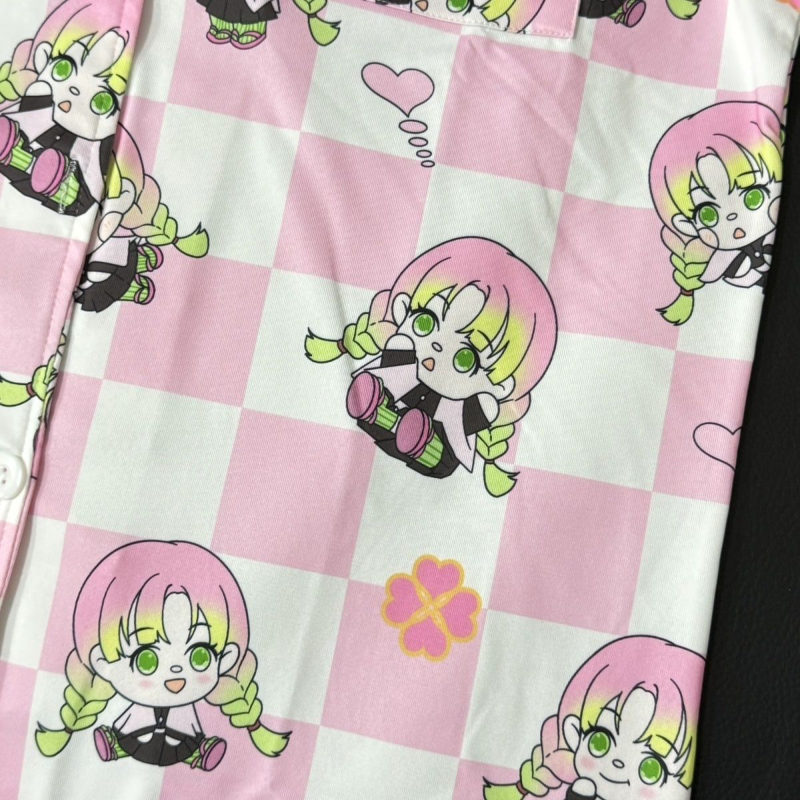 Demon Slayer Sleepwear Cardiga - Summer Clothing Material avis et prix