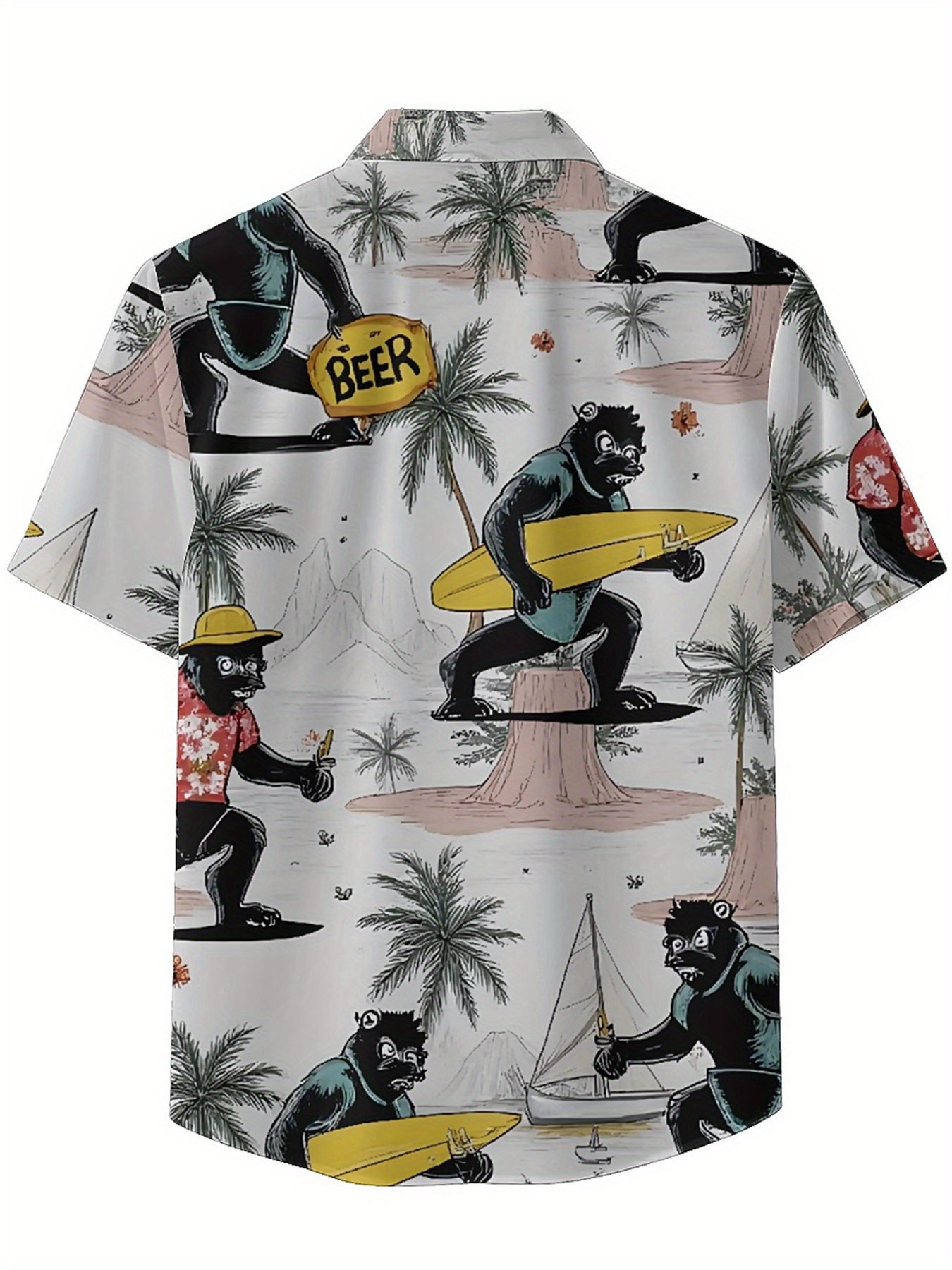 Men's Plus Size Hawaiian Shirt - Summer Clothing Patterns avis et prix