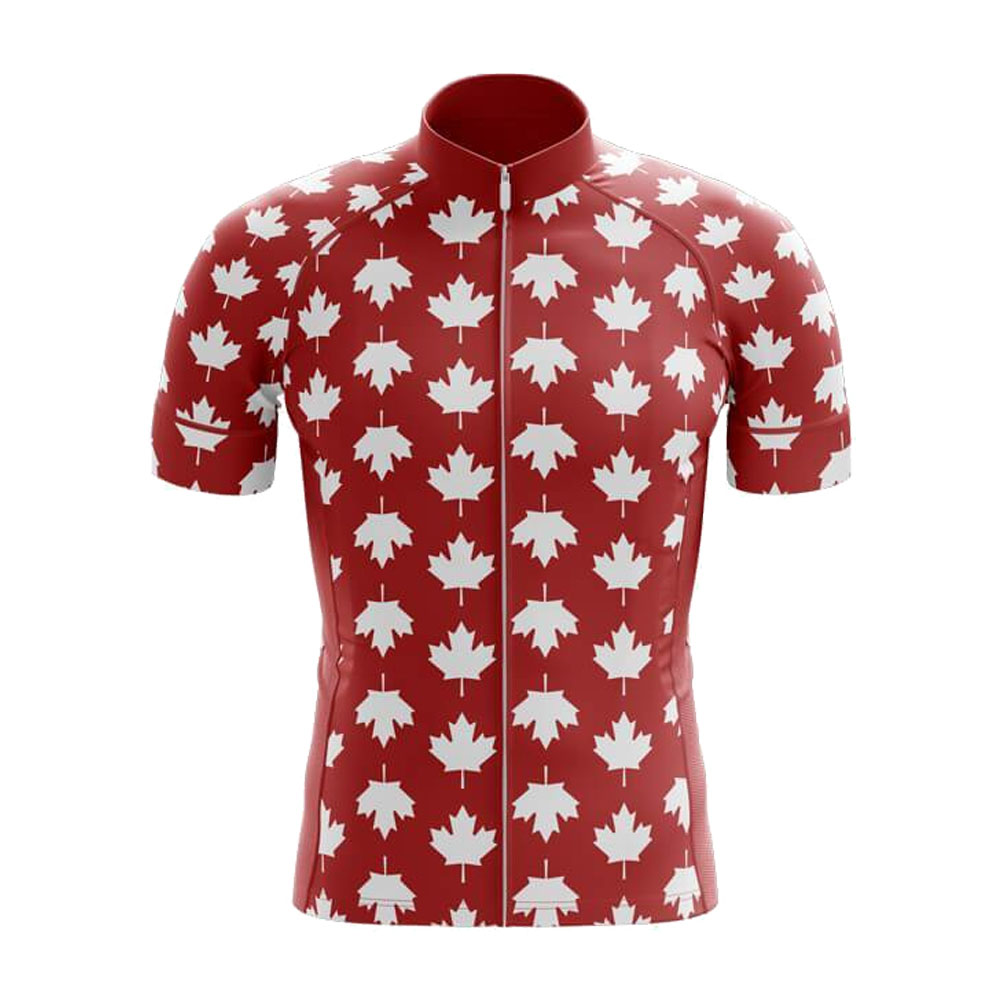Canada Cycling Jersey Set for  - Summer Clothing Canada avis et prix