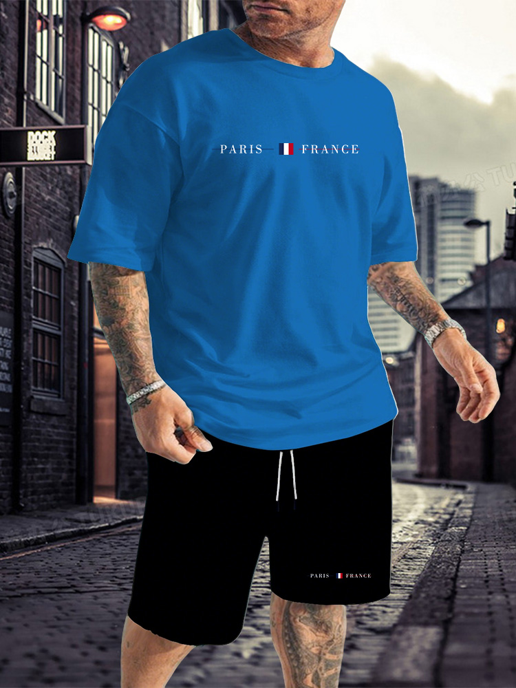 Men's Tracksuit 2 Piece O-neck - Summer Quotes avis et prix