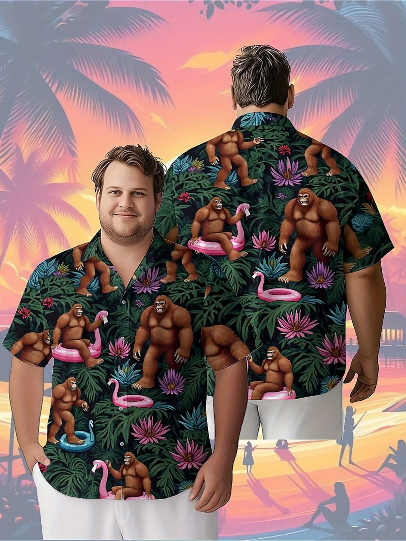 Men's Plus Size Hawaiian Shirt - Summer Clothing Patterns avis et prix