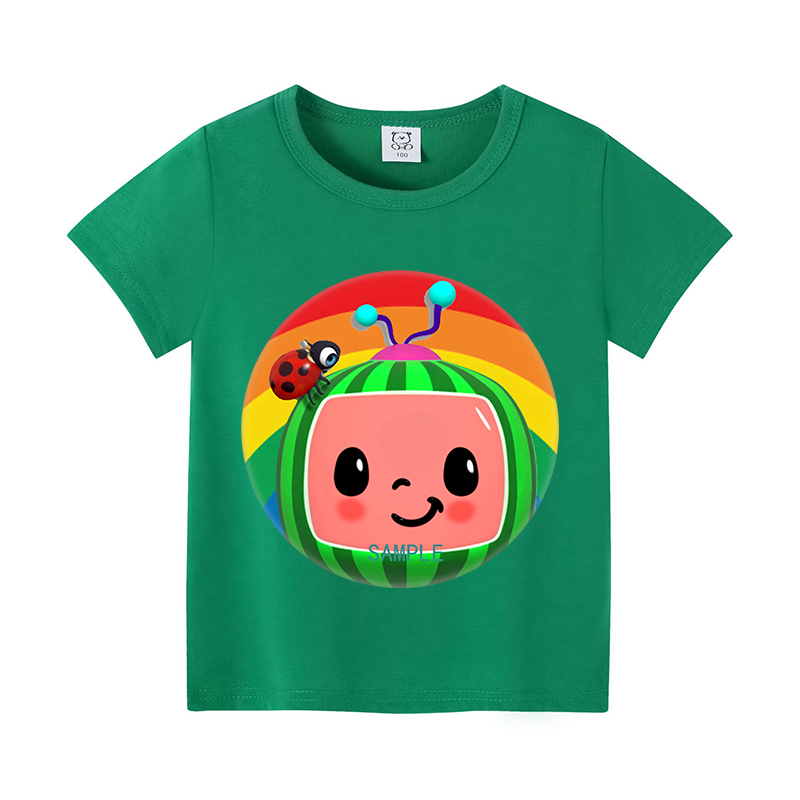 Cocomelons Baby T-Shirts Anime - Summer Clothing For Girls avis et prix