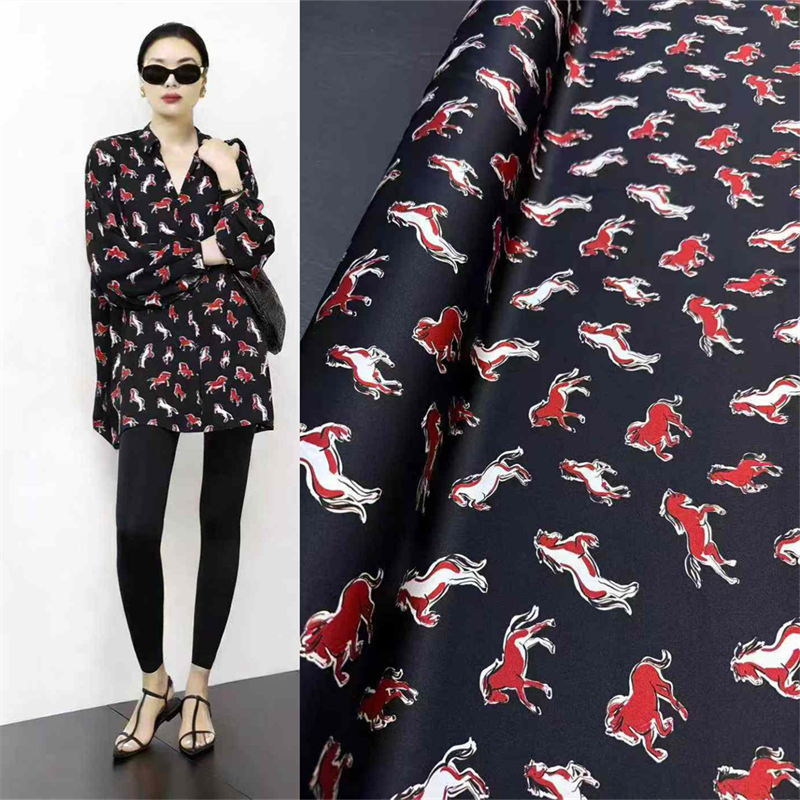 Skin-Friendly Breathable Black - Summer Clothing Material avis et prix