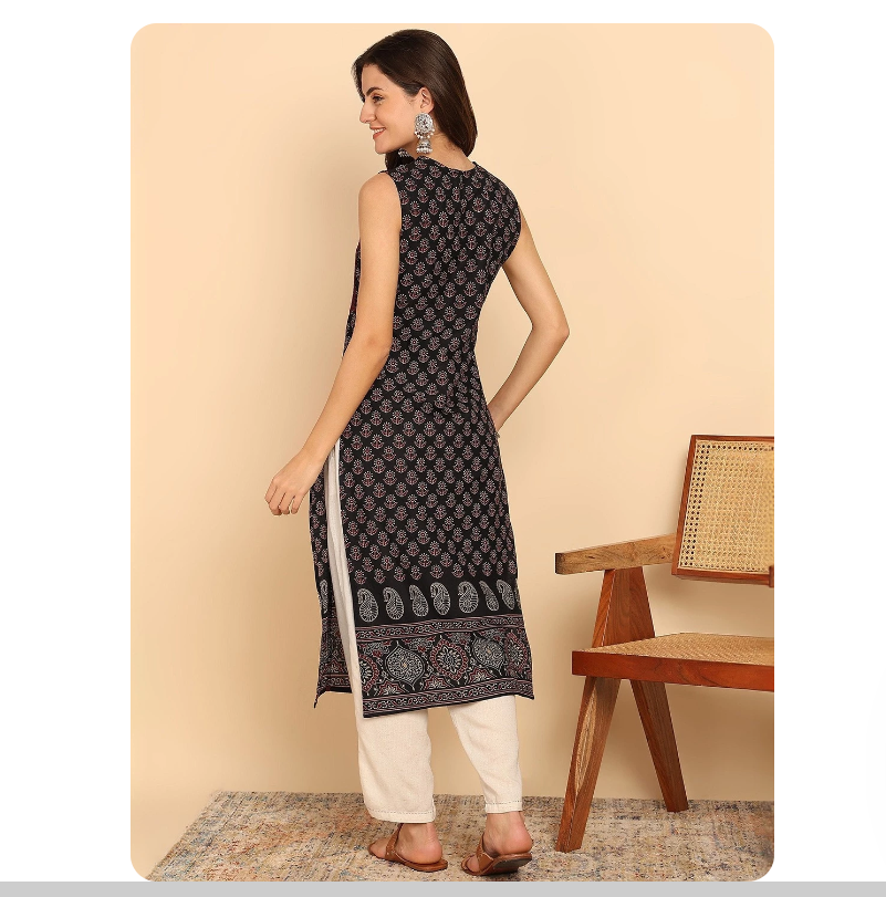 Indian ethnic style printed pu - Summer Clothing India avis et prix
