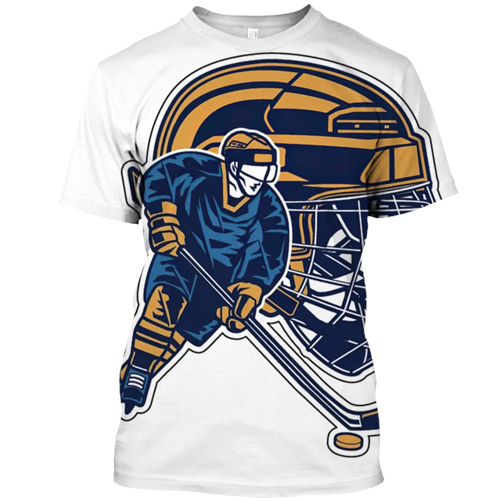Canada Hockey T-Shirt Fashion  - Summer Clothing Canada avis et prix
