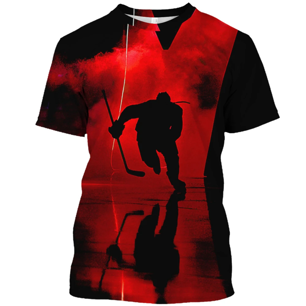 Canada Hockey T-Shirt Fashion  - Summer Clothing Canada avis et prix