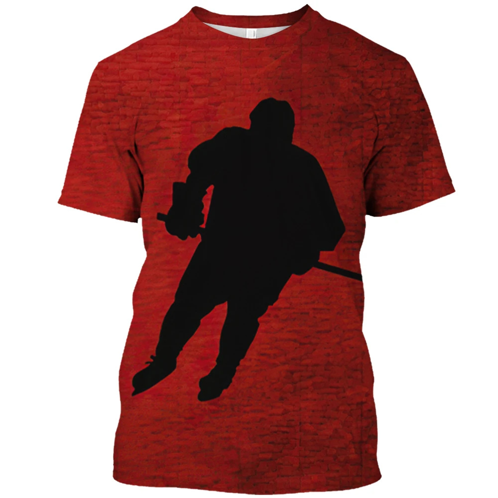 Canada Hockey T-Shirt Fashion  - Summer Clothing Canada avis et prix